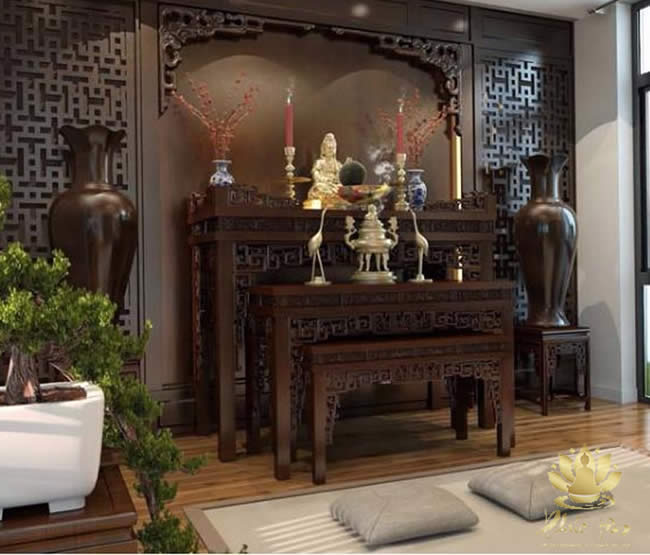 bàn thờ Phật hợp phong thủy