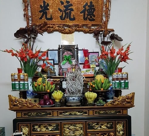 Hệ thống tượng Phật và sơ đồ Tam Bảo trong chùa miền Bắc - ĐỒ THỜ MINH THU