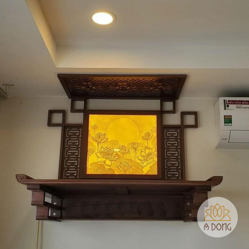 mẫu bàn thờ hiện đại chung cư